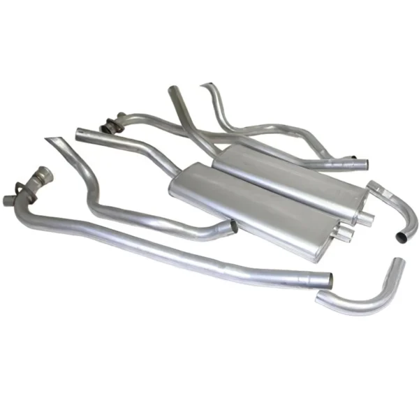 C1 62 327 Hiperf Exhaust System w/Oval Mufflers