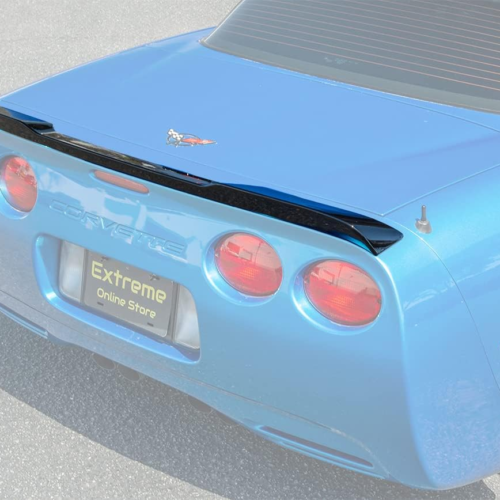 Corvette C5 | ZR1 Extended Style Rear Trunk Lid Wing Spoiler (ABS Plastic – Painted Glossy Black)