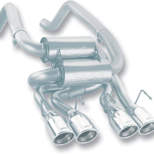 Corvette C6 Borla Exhaust 11744 Axle-Back System 6.0L/ 6.2L V8 AT/MT 2 Dr. Coupe/Convertible.