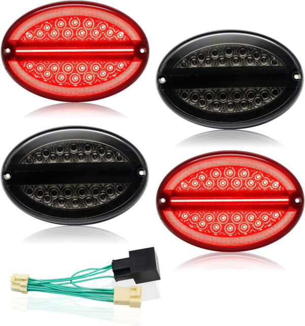 LED Halo Tail Lights 