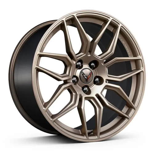 C8 Corvette Z06 | 21 inch Wheel | Rear | Forged | Tech Bronze | Spider | Single