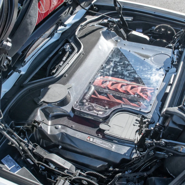 Corvette C8 HTC Engine Bay Panel Cover - Image 7