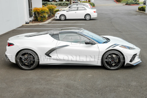 Chevrolet Corvette C8 Side Skirts Rocker Panels - Image 4