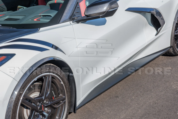 Chevrolet Corvette C8 Side Skirts Rocker Panels - Image 13