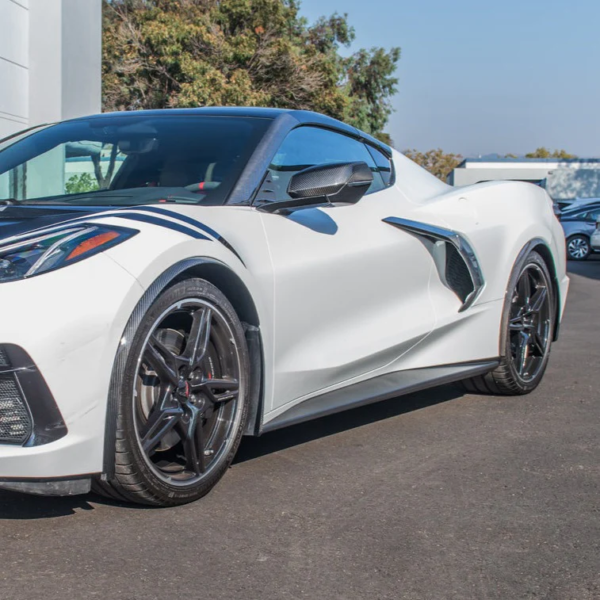 Corvette C8 Side Skirts Rocker Panels