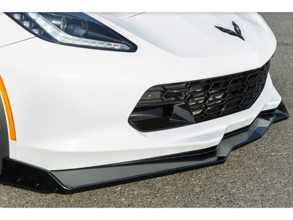 C7 Corvette EOS Stage 2.5 ZR1 Style Front Splitter, Carbon Flash Metallic - Image 8