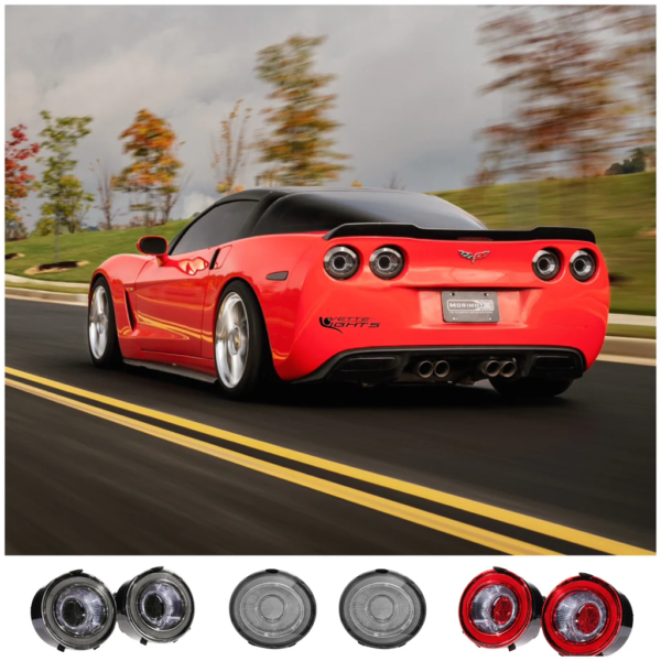 C6 Corvette Morimoto Gen 2 XB LED Tail Lights