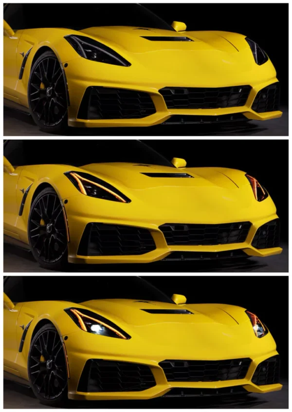 2014-2019 C7 Corvette C8-Style Gen II Morimoto XB LED Headlights - Image 9