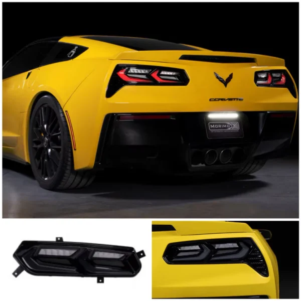 2014-2019 C7 Corvette C8-Style Gen II Morimoto XB LED Tail Lights - Image 3