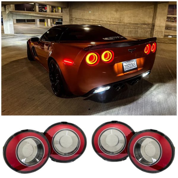 C6 Corvette Infirai LED Taillight Set - Image 2