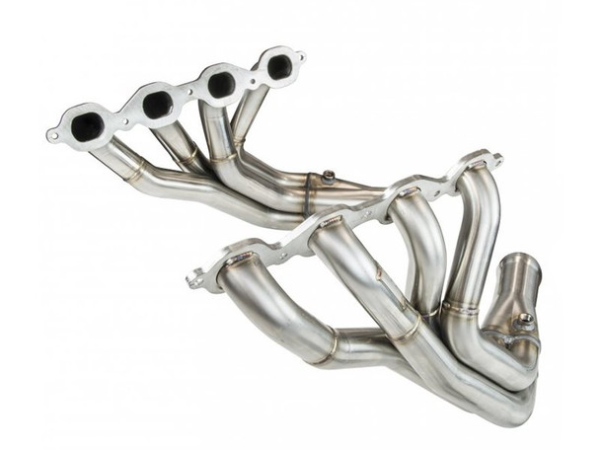 C7 Corvette Kooks 1 7/8" x 2" Stainless Steel Long Tube Headers and 3" Green Catted X-Pipe Kit - Image 2