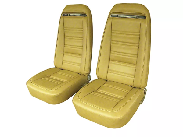 C3 Corvette CA OE Style Leather-Like Vinyl Seat Upholstery - Image 6