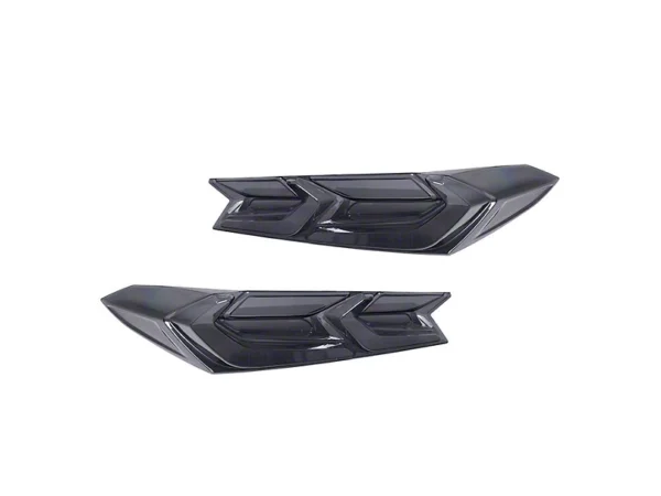 C8 Tail Light Blackout Lens