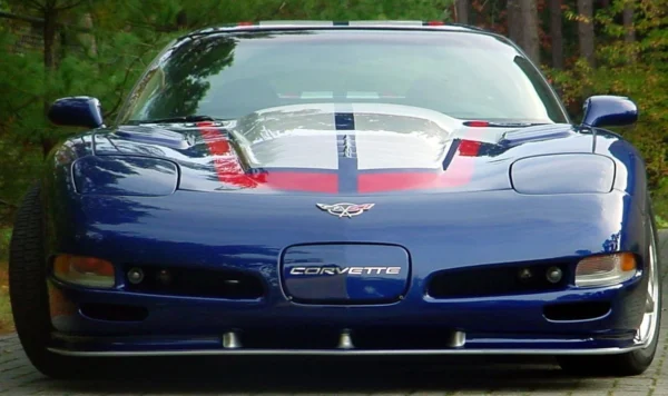 Corvette Spoiler C5R Style Front Splitter : 1997-2004 C5 & Z06 - Image 4