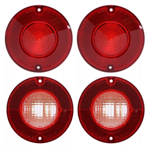 C3 Corvette Tail & Back Up Light Lens Kit / Set