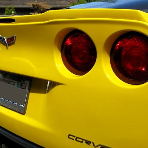 C6 Corvette Painted ZR1 Rear Spoiler